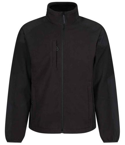 Regatta Broadstone Showerproof Micro Fleece Jacket - BLK - L
